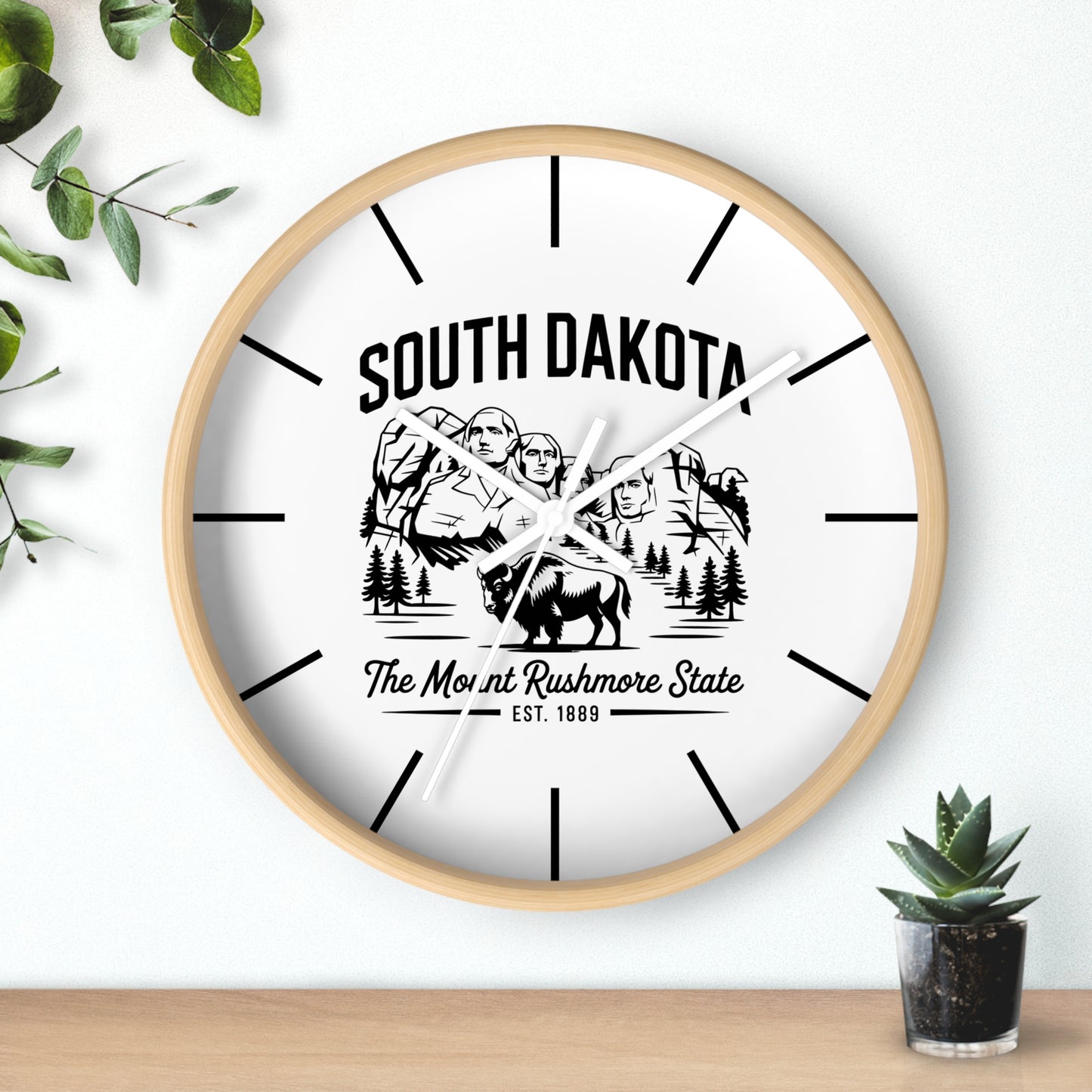 Vintage Pride Wall Clock (Lines)