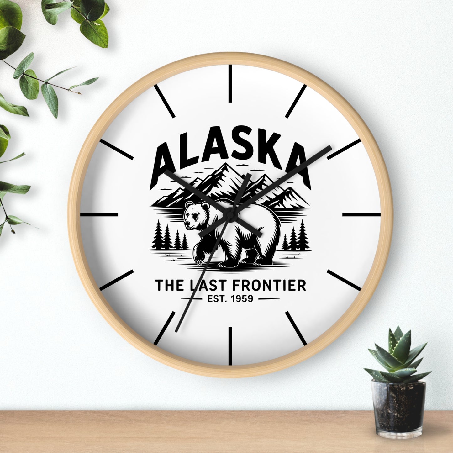 Vintage Pride Wall Clock (Lines)
