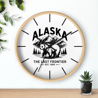 Vintage Pride Wall Clock with Lines