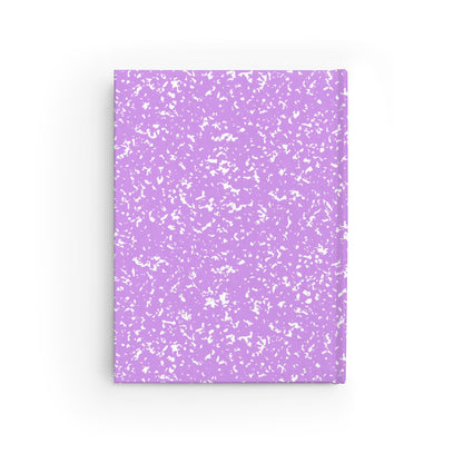 Purple Marble Classic Composition Blank Journal
