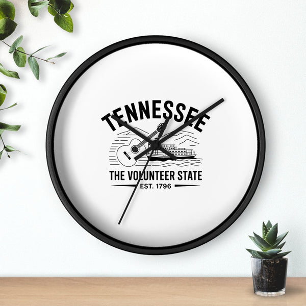 Tennessee Volunteer State Vintage Pride Wall Clock
