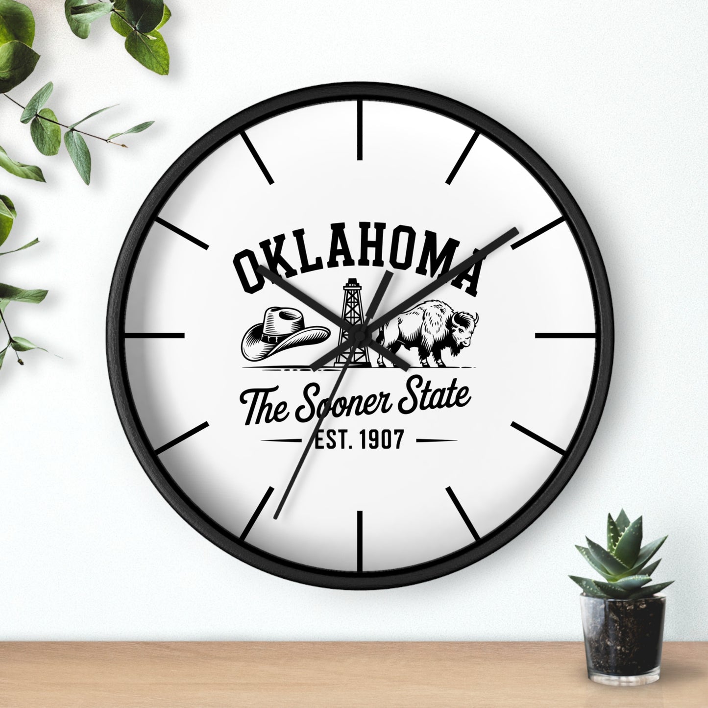 Vintage Pride Wall Clock (Lines)
