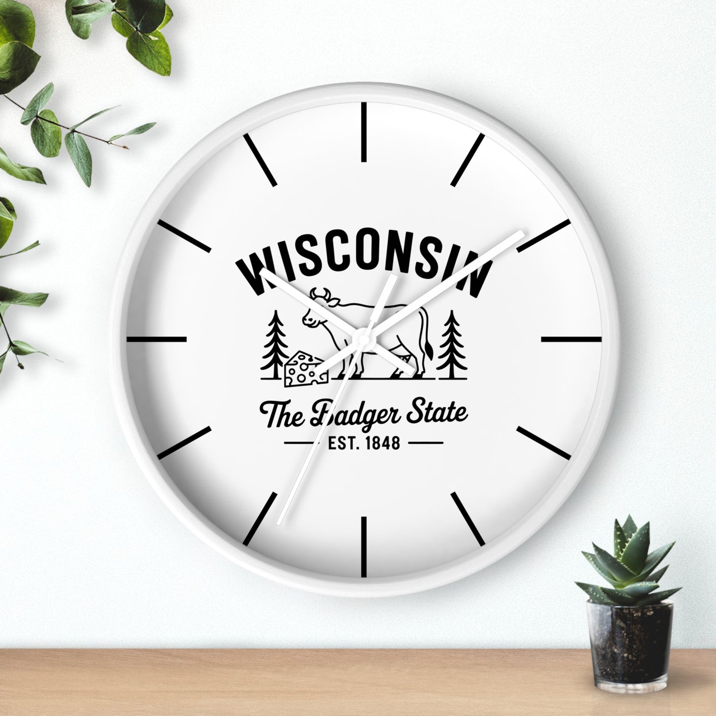 Vintage Pride Wall Clock (Lines)
